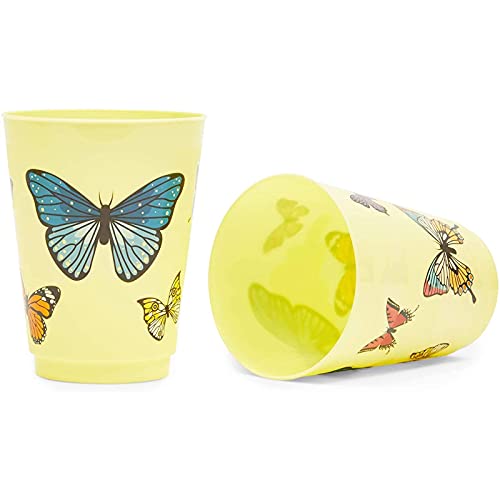 Plastic Cups For Butterfly Birthday Party (16 Oz, 16 Pack) #TOP3