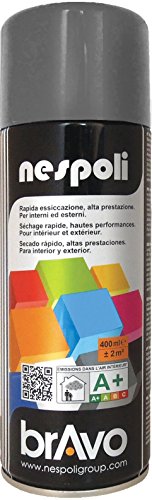 NESPOLI Aérosol peinture professionnelle gris argenté 400 ml