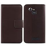 Lankashi Flip Echt Leder Tasche Für Doro 5516/5517 2.4