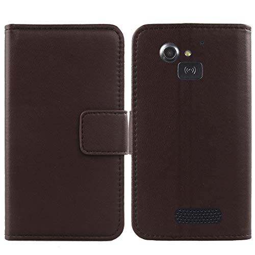 Lankashi Flip Echt Leder Tasche Für Doro 5516/5517 2.4