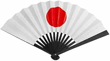 Amazon | 尾形刀剣 武の誉 鉄扇 白地・赤日の丸 8寸 TS-W/日の丸