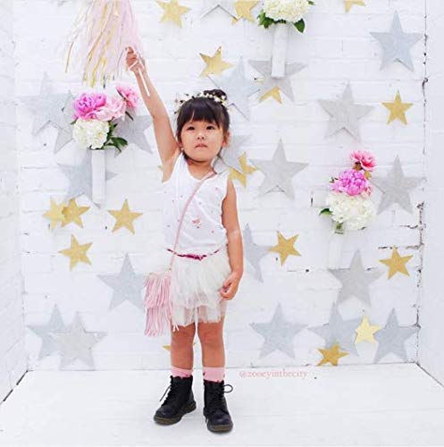 Trimfit Girls Sheer Ribbon & Bow Turn Cuff Socks (Kids 2-Pack)3