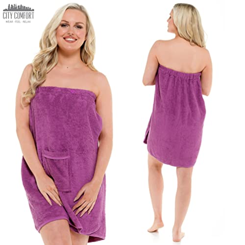 CityComfort Asciugamano da Bagno per Donna Sarong