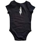 Classic babies bodysuit with ease over head feature and underbody poppers.