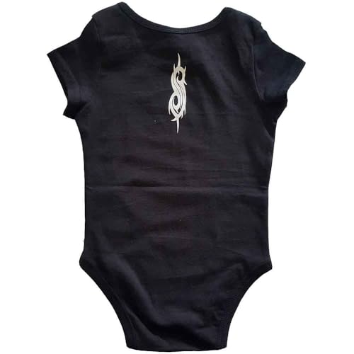 [Slipknot] �Ԃ���񂪐��� Star Band Logo �V���� ���� �u���b�N 0 To 24 Months Size Large (9-12 months)