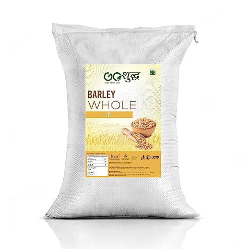 Image of Goshudh Barley Whole (Jau Sabut) 10Kg | High-Fibre, Low-GI Grain for Digestion & Daily Wellness