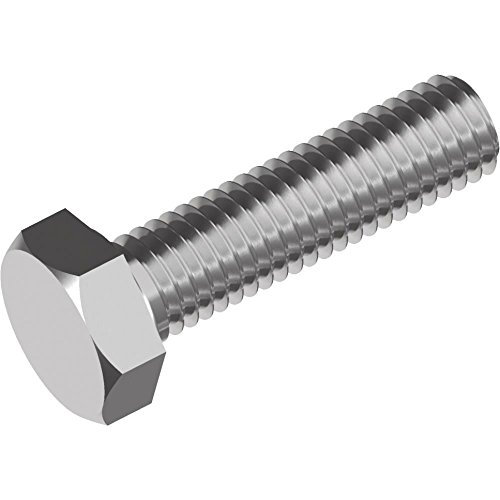 Vis à six pans ISO 4017 M10x40 inox A4 marine pour fixation extérieure