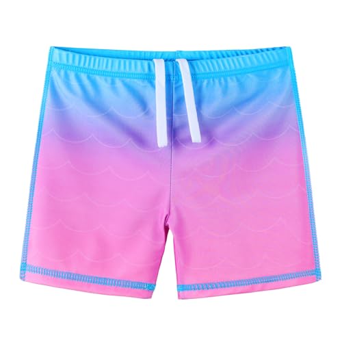 Image of Girls Two Piece Swimsuit Floral UPF 50+ Rash Guard Set Kids Beach Swimwear
