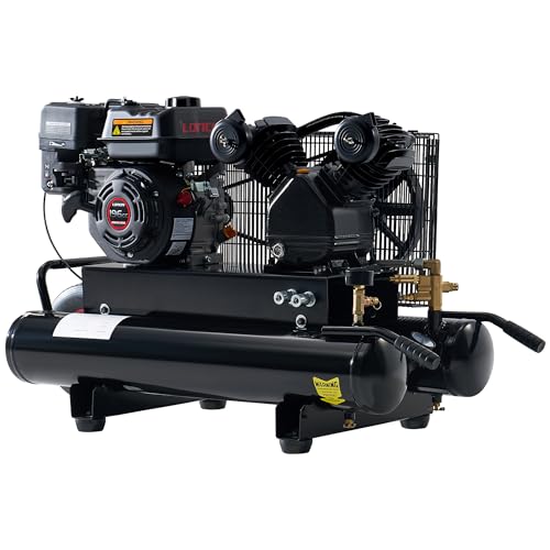 Albott 6.5HP Gas Air Compressor 8G Tank 10CFM 115PSI