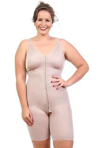 Body Cinta Modelador Redutor Pós Parto e Cirurgia Lucitex (P - 40, BEGE/NUDE)
