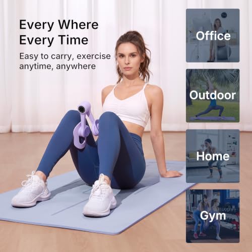 Image of MERACH Pelvic Floor Exercise Devices, Thigh Trainer, Inner Thigh Exerciser | Easy Shaping, Quickly Activates Floor Muscles, 360 Rotation and High-Quality Materials, Suitable for Everyone