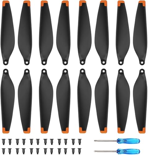 Bocguy Mini 3 Eliche con 24 Viti & Cacciavite, Accessori per Drone Mini 3 Eliche per Sostituzione,...