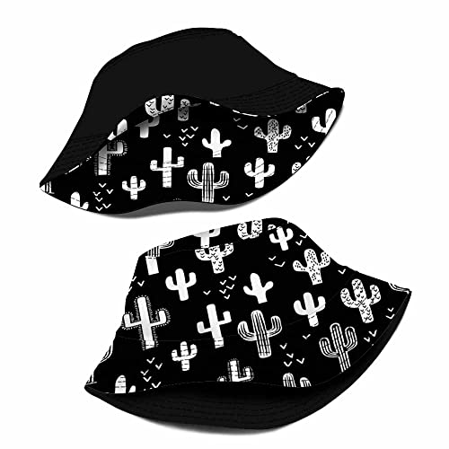 Pehede Western Cactus Reversible Womens Bucket Hat Cute Sun Hats Unisex Beach Travel Packable Cap For Men #TOP5