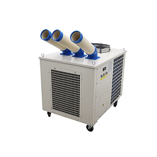 29800Btu/h Industrial Air Conditioner Spot Cooler Portable Commercial Mobile Spot AC 3150W 220V Three Column