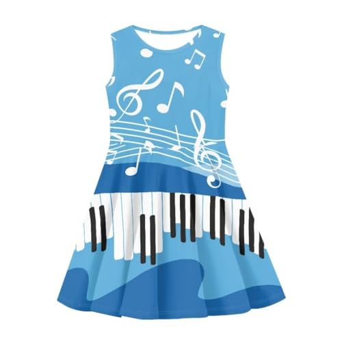 Beauty Collector Girls Flowy Dress Sleeveless Summer Causal Swing Twirly Sundress Playwear3