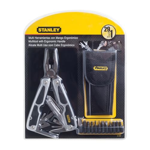 STANLEY Multi Herramientas con Mango Ergonómico 29 en 1