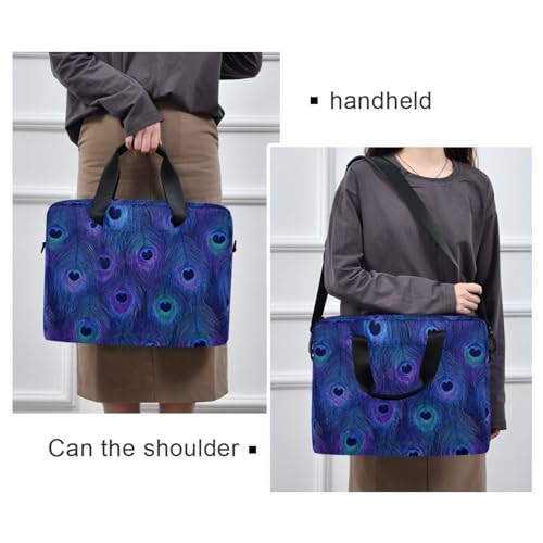 Laptop Bag con Estampado Pavo Real 15.6 Pulgadas miniatura 2