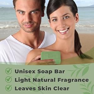 One With Nature Eucalyptus Soap Bar - 7oz Bar 3Pack - Dead Sea Salt Contains Magnesium, Sulfur & 21 Essential Minerals - Ideal for All Skin, Eczema, Psoriasis, Acne, 100% Natural One With Nature Eucalyptus Soap Bar 7oz Bar 3Pack Dead Sea Salt Contains Magnesium Sulfur 21 Essential Minerals Ideal for All Skin Eczema Psoriasis Acne 100 Natural