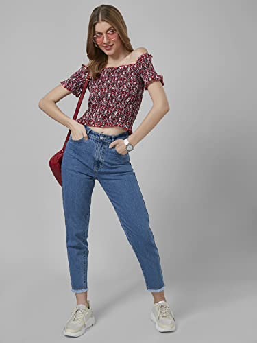 Image of Style Quotient Women Black Off-Shoulder Bardot Top