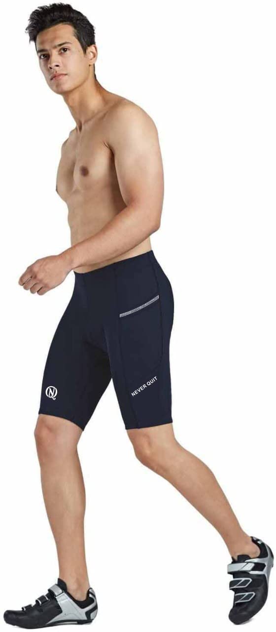 never quit Compression Men's Shorts Tights (Polyester) Skins for Gym, Running, Cycling, Swimming, Basketball, Cricket, Yoga, Football, Tennis, Badminton & More (Medium)-picture-39