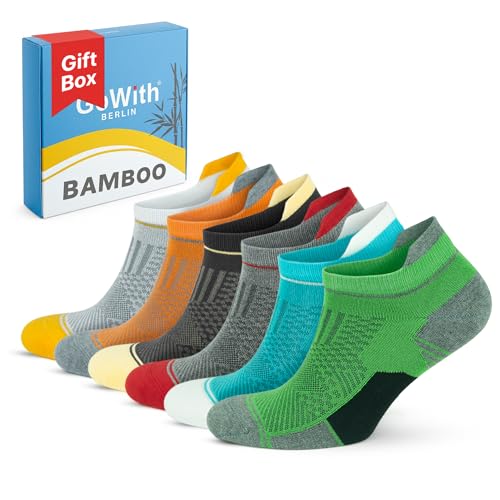 Chaussettes de sport basses GoWith en fibre de bambou | Finition haut de gamme sans couture