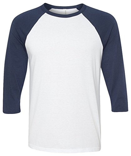 Amazon.com: Bella Canvas Unisex Jersey 3/4 Sleeve Baseball Tee