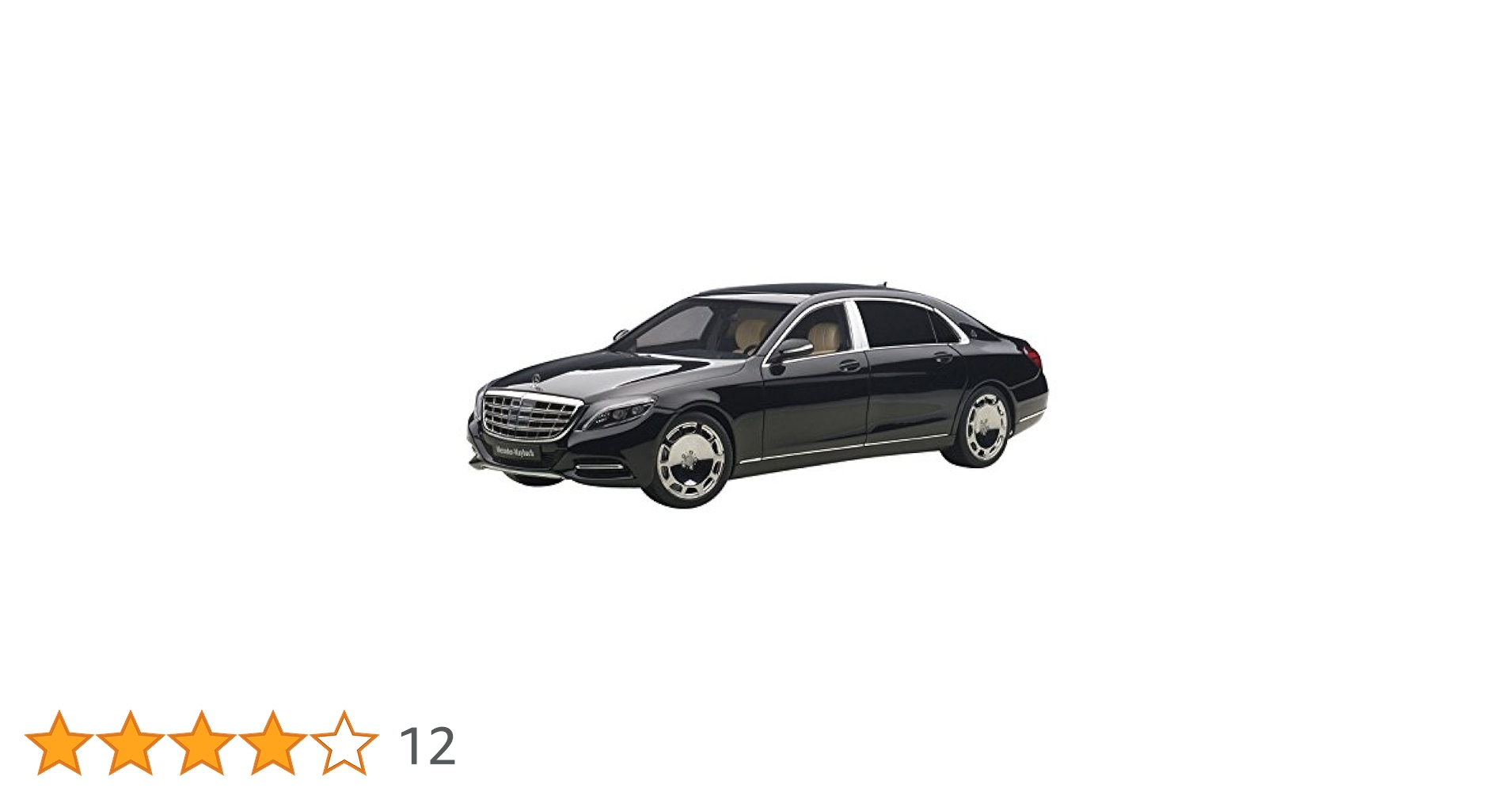 オートアート　メルセデス　マイバッハ　Sクラス　ブラック　黒 Amazon.co.jp: AUTOart 1/18 メルセデス・マイバッハ S 600