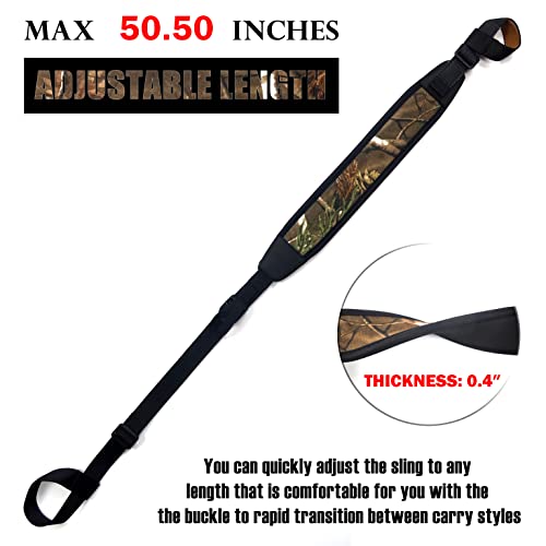 HUNTPAL NonSwivel Gun Sling Slip On Shotgun Sling with Thumb Loop