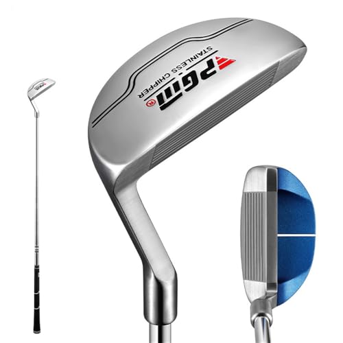 Golf Sand Wedge Chipper Putters,Stainless Steel Men's Golf Wedges Putter,Right Handed Golf Training Chippers Putter (Chipper)
