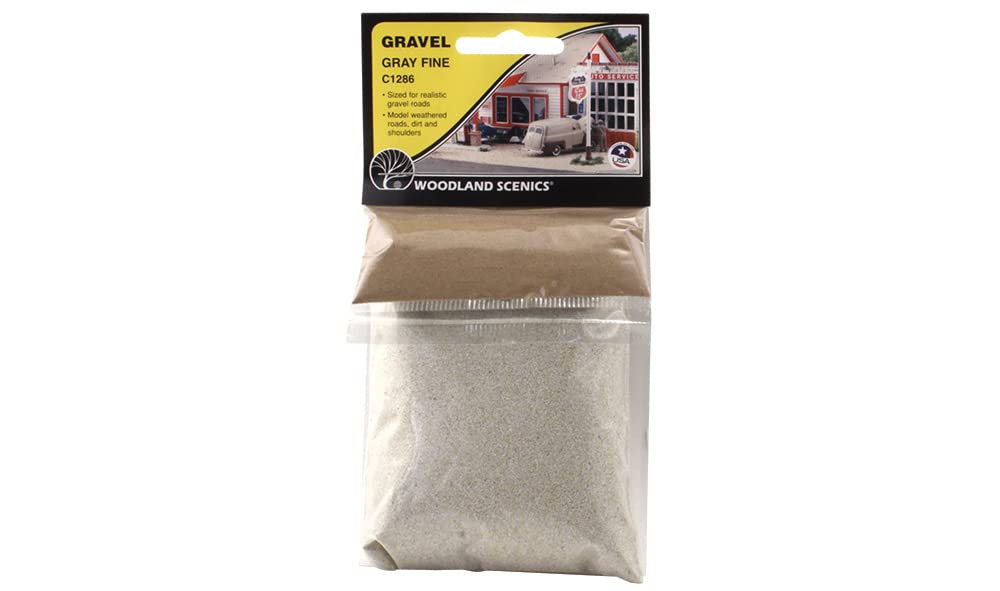 Woodland ScenicsC1286 Fine Gray Gravel