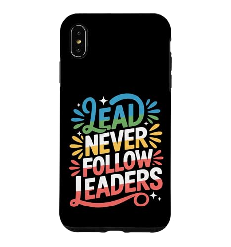 Lead Never Follow Leaders ���͂ő�_�ȃn�b�X�� ���[�_�[�V�b�v ||- �X�}�z�P�[�X iPhone XS Max �p