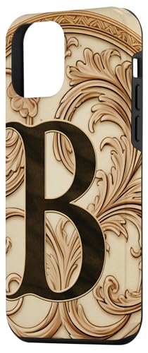 Image of iPhone 12 mini Boho Chic Floral Wreath Latter M Cute Pastel Case