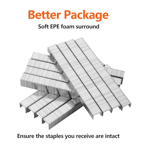Image of Heavy Duty T50 Staples 3520-Count 4 Sizes 304 Stainless Steel