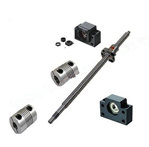 Supprimer le jeu mécanique avec la vis à billes 1605 L500mm C7 et supports BK/BF12