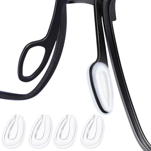 Betterun Clear Replacement 2 Pairs Nose Pads for Oakley Daisy Chain OO4062