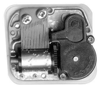 Sankyo National Artcraft Music Box Musical Movement with Key Plays Amazing Grace (Pkg/1) - Thumbnail 2