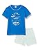 Petit Bateau A003L01 Ensemble de Pyjama, Cool/Multico (Bleu), 6 Ans Garçons