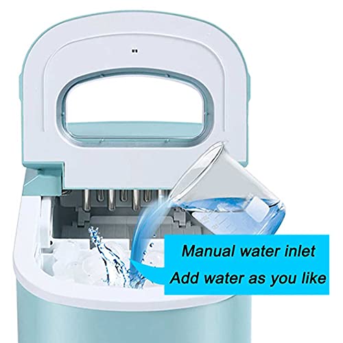Mini Fabricadora de Hielo Automática Compacta Plata miniatura 4