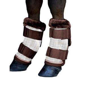 Kensington Miniature Horse Fly Boots – Fly Pony Horse Boots Perfect for Equine Leg Wraps and Maximum Horse Fly Protection, Atlantis