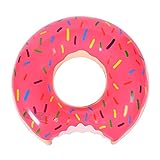 OFUNGO Aufblasbarer Donut-Schwimmring Schwimmbecken Boje Matratze Verdickung Sommer Strandparty Spielzeug lustige Wasseraktivitäten (Größe : 80cm)