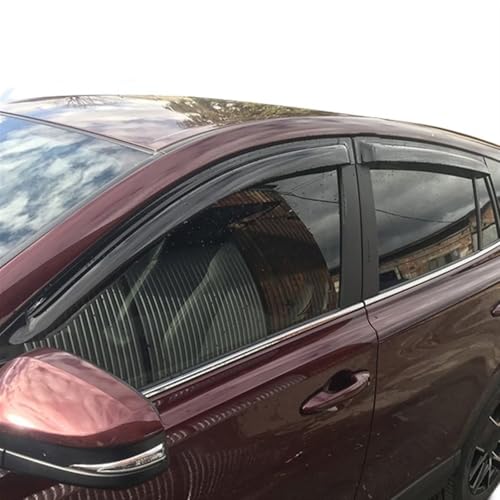 Déflecteurs de vent Rav4 IV évite la pluie et les bruits - 7