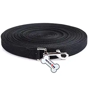 Petlicious & More Nylon Dog Training Lead Dog Leash Long Leash 30 Ft Long Leash for Dogs Walking Leash (1