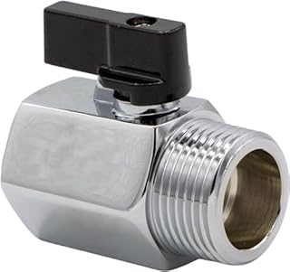 VARIOSAN Mini Kugelhahn 12517, 3/4" IG x 3/4" AG, chrom