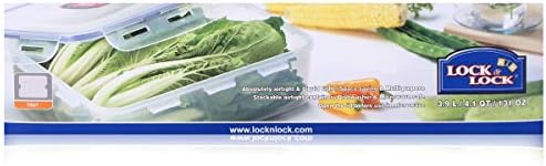 Lock & Lock HPL834 Rectangular Box 3.9L Food Storage Container - Food Container