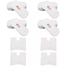 Replacement Filters for Shark HZ500UKT,HZ500,HZ2000,HZ2002,HZ251 Vacuum Cleaner - 4 Pack with Filter Cotton,Enhanced Filtration for Dust Pet Hair,Easy Tool-Free Installation