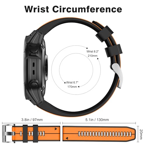 Correa Compatible Garmin Fenix 5S 6S 7S 20mm Silicona miniatura 6