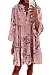 Happy Sailed Women's Solid Sleeveless Long High Low Top Shawl, Medium Pink