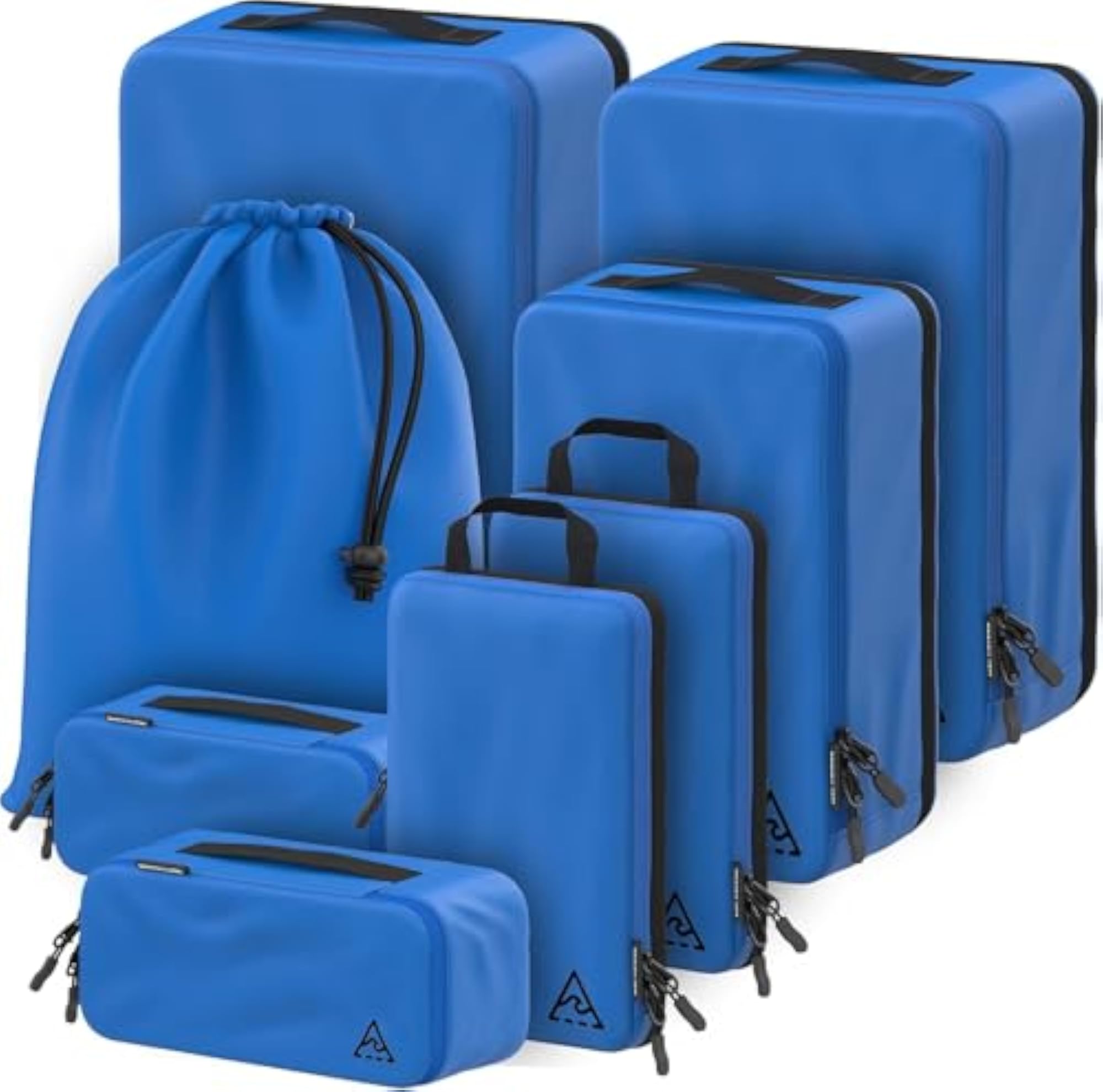 8/4 pc Luxury Compression Packing Cubes & Bags for Travel