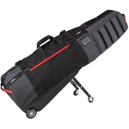Sun Mountain ClubGlider Meridian Golf Travel Bag, 4-Wheel Rolling Retractable-Leg System