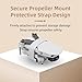SENSKDN Mini 4k/Mini 2 SE/Mini 2/Mavic Mini Propeller Holder Guard Strap Blade Protector Stabilizer Fixator Quick Release for DJI Mini 4k/Mini 2 SE/Mini 2/Mavic Mini Drone Accessories (Grey)